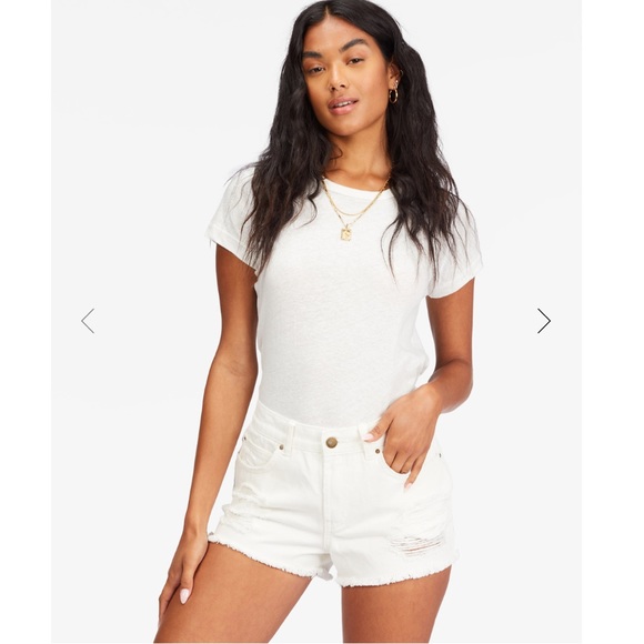 NWT Billabong Drift Away Denim Shorts - Picture 2 of 9